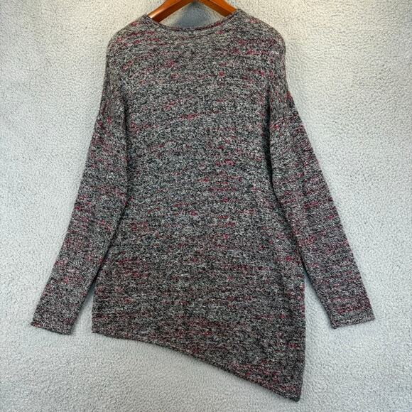 J Jill Pure Jill Tunic Sweater Lrg Cashmere Wool Lagenlook Minimalist Assymetric - Picture 11 of 12